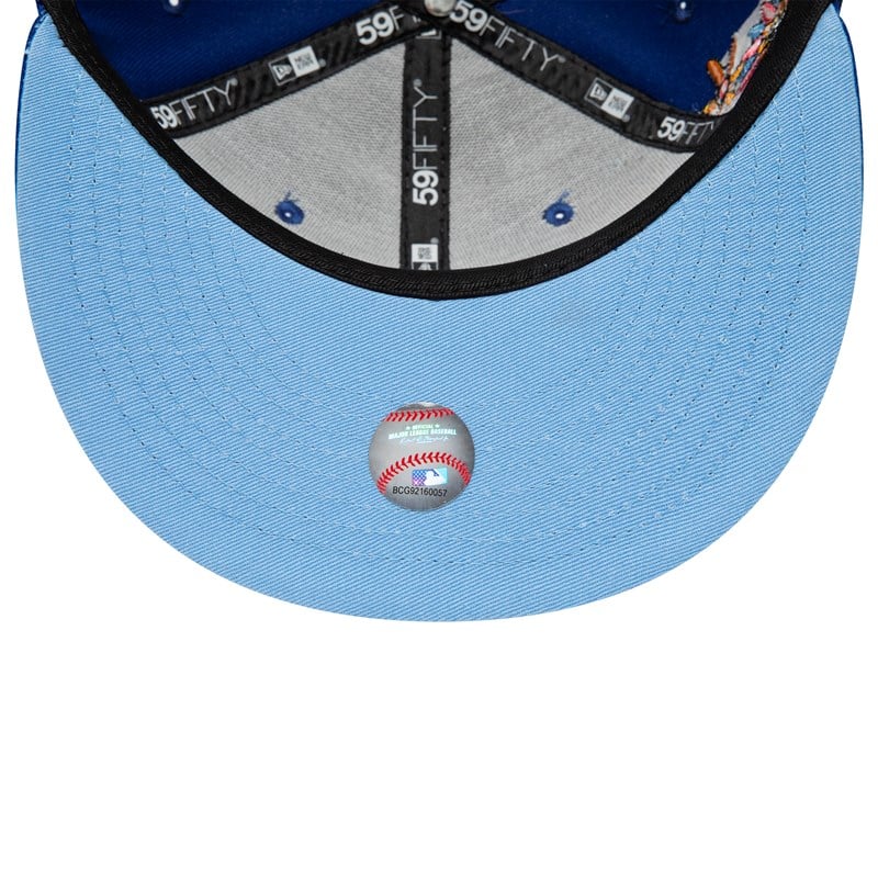 59fifty New Era New York Mets Groovy Fitted Gorras Azules | KU1480327