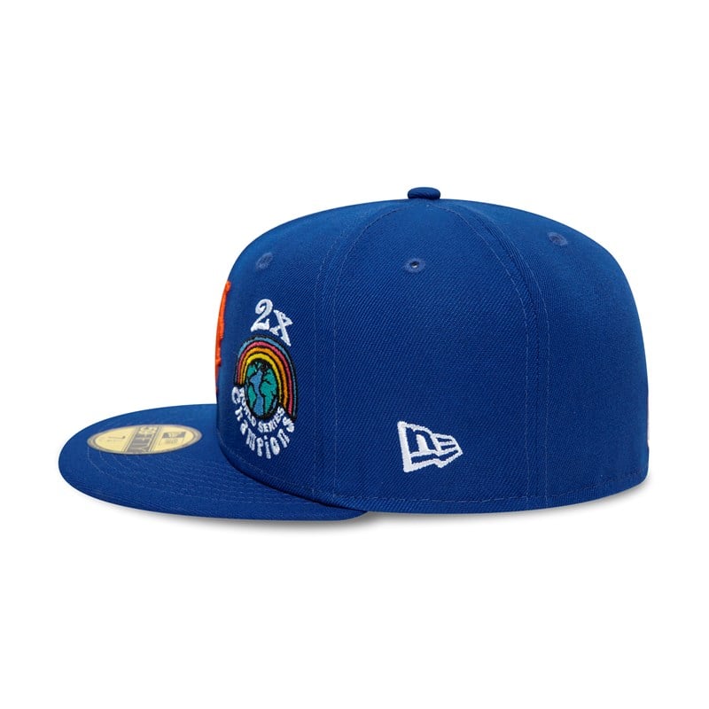 59fifty New Era New York Mets Groovy Fitted Gorras Azules | KU1480327