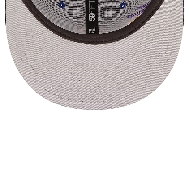 59fifty New Era New York Mets MLB Blooming Fitted Gorras Azules | YS5867302