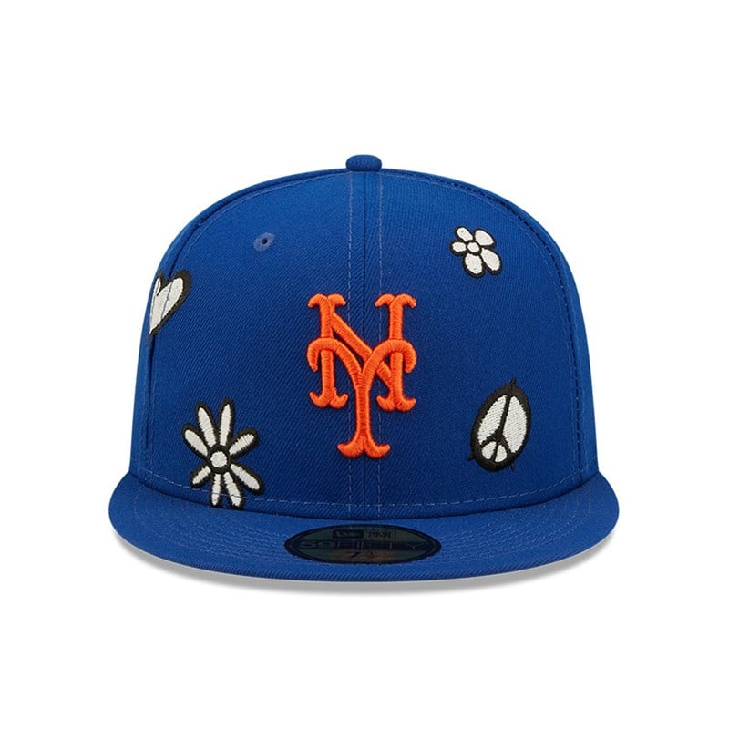 59fifty New Era New York Mets MLB Sunlight Pop Gorras Azules | HT7189054