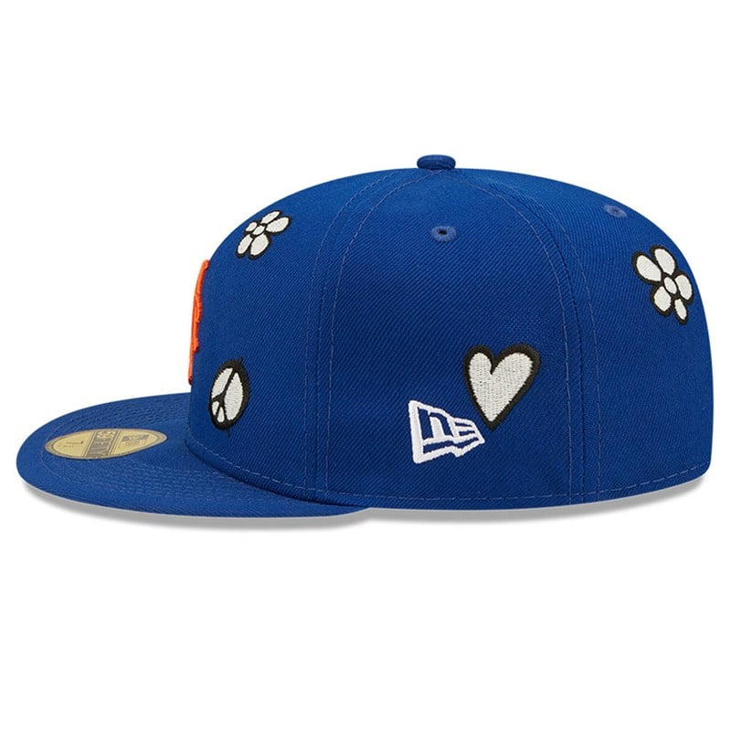 59fifty New Era New York Mets MLB Sunlight Pop Gorras Azules | HT7189054