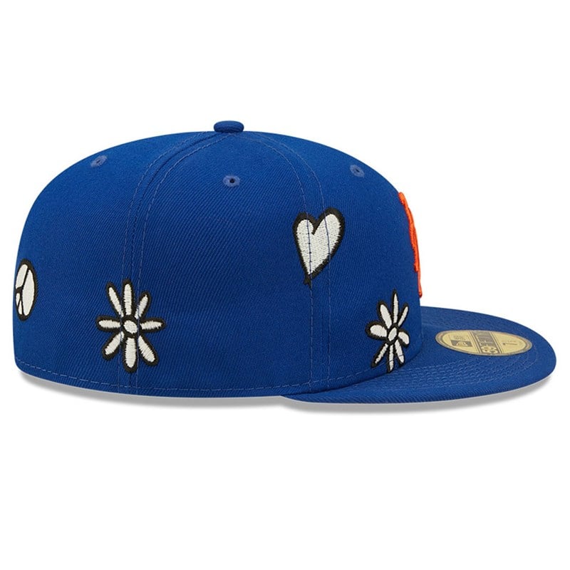 59fifty New Era New York Mets MLB Sunlight Pop Gorras Azules | HT7189054