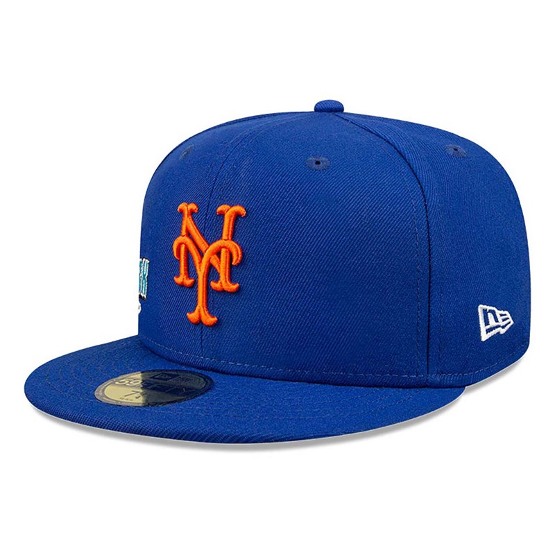 59fifty New Era New York Mets Stateview Fitted Gorras Azules | TG5192364