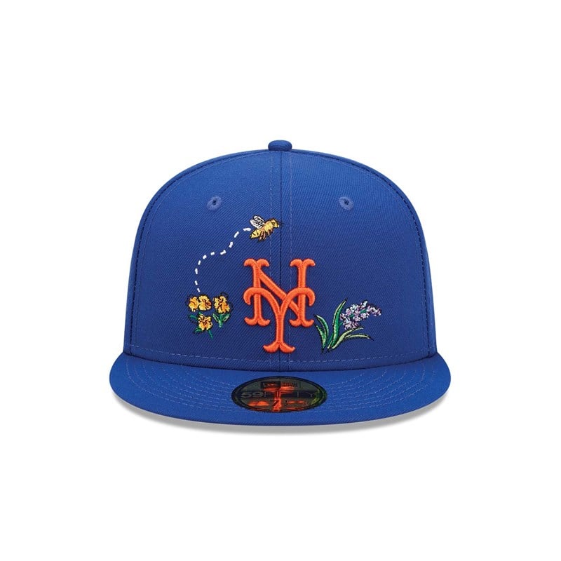 59fifty New Era New York Mets Watercolour Floral Gorras Azules | HL8749125