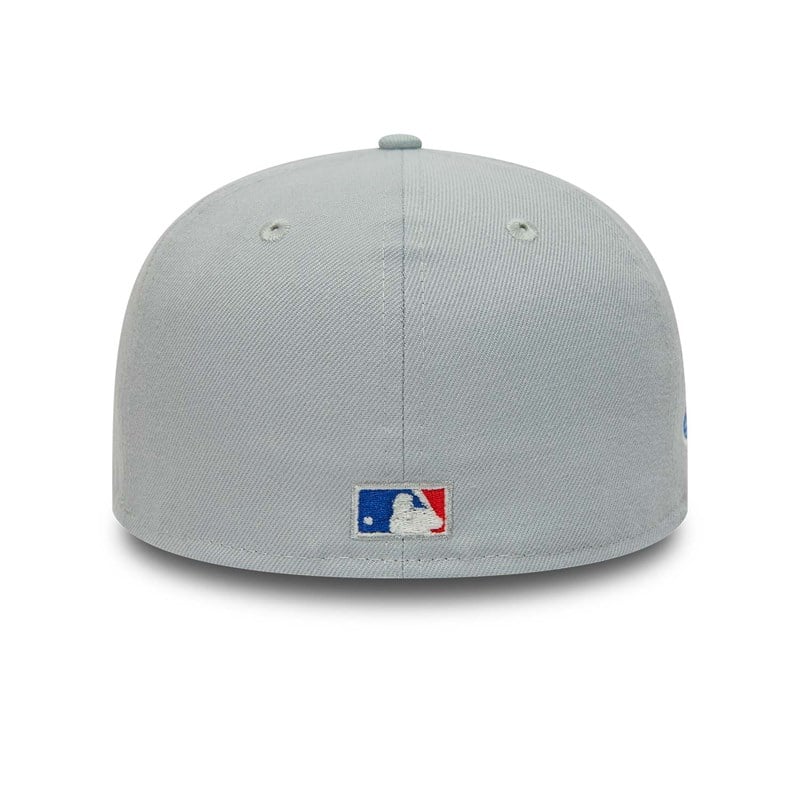 59fifty New Era New York Yankees Basics Fitted Gorras Grises | RJ0854716