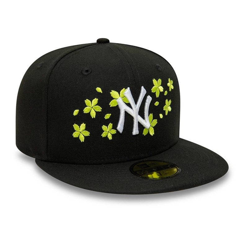 59fifty New Era New York Yankees Blossom Fitted Gorras Negros | ML8320457