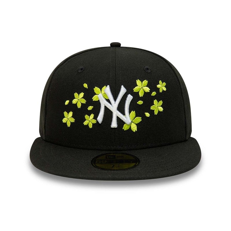 59fifty New Era New York Yankees Blossom Fitted Gorras Negros | ML8320457