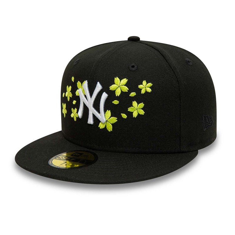 59fifty New Era New York Yankees Blossom Fitted Gorras Negros | ML8320457