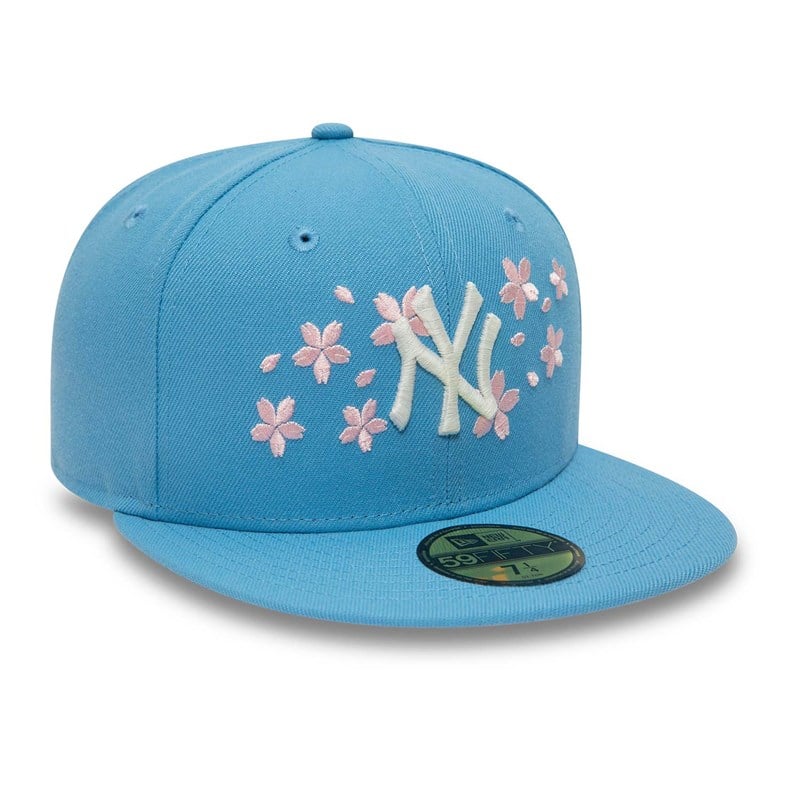 59fifty New Era New York Yankees Blossom Fitted Gorras Azules | YL5210673