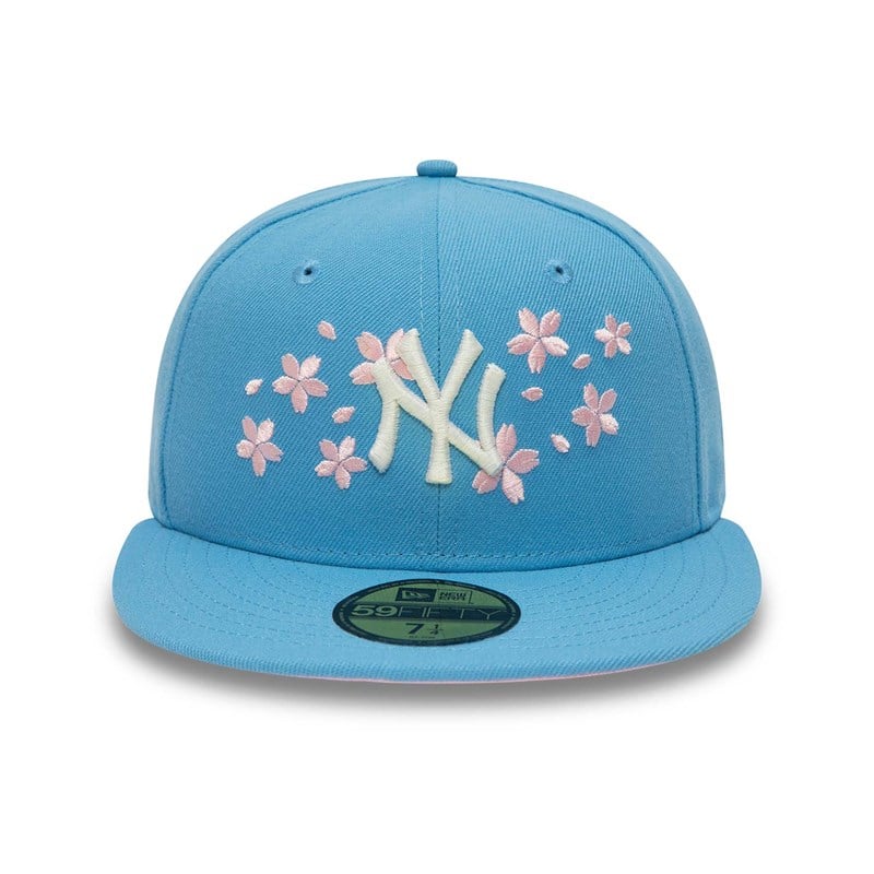 59fifty New Era New York Yankees Blossom Fitted Gorras Azules | YL5210673