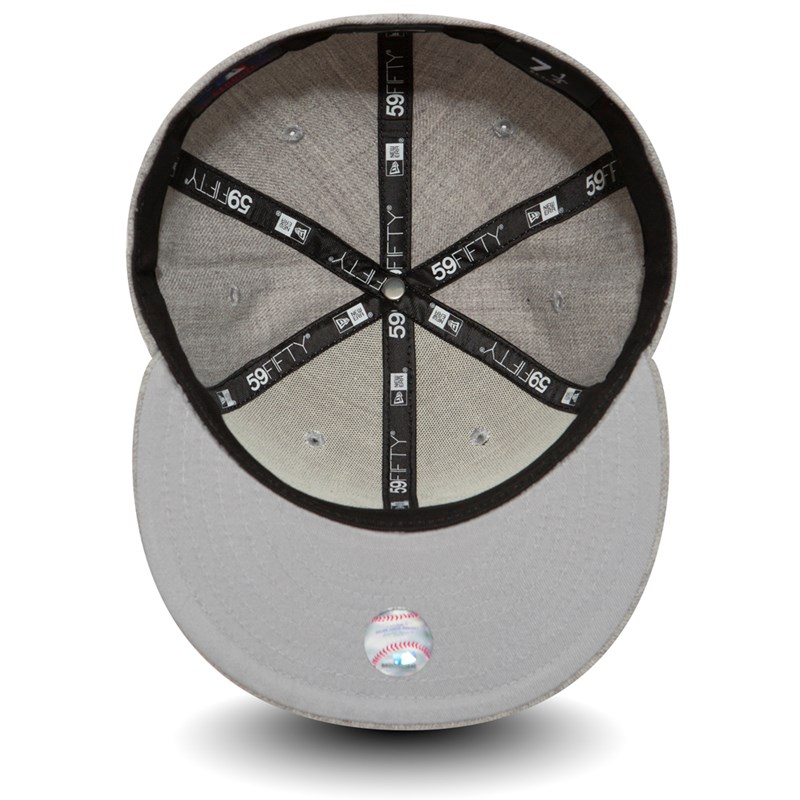 59fifty New Era New York Yankees Essential Heather Gorras Grises | IZ7046958