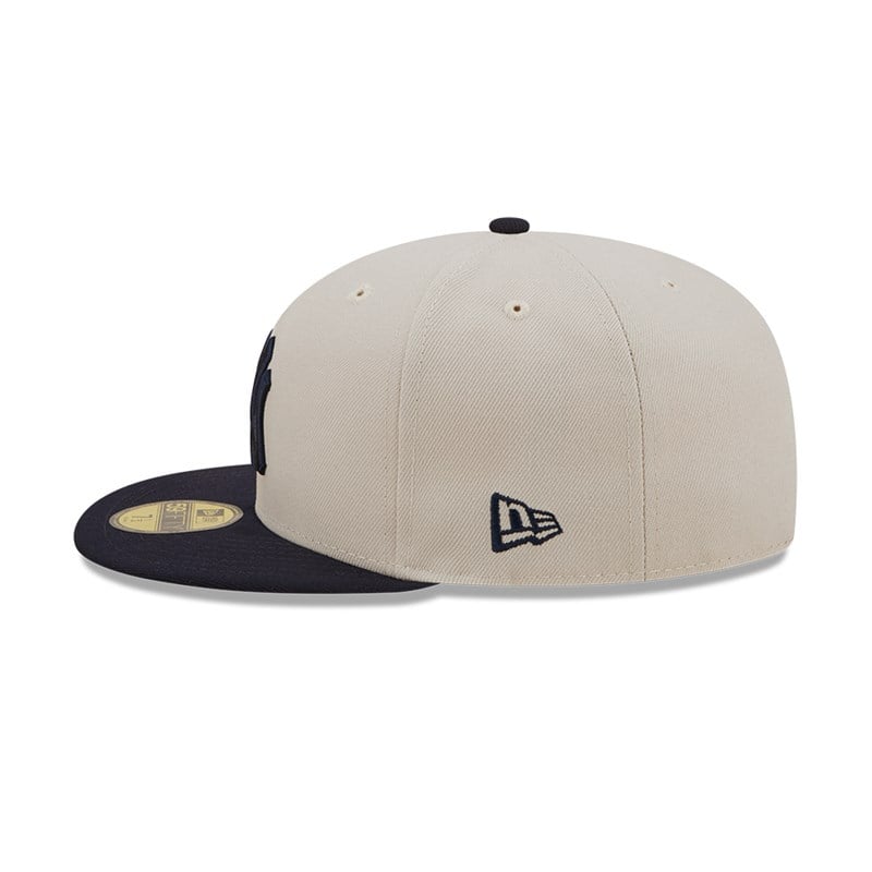 59fifty New Era New York Yankees Fall Classic Fitted Gorras Blancos | ZM9264170