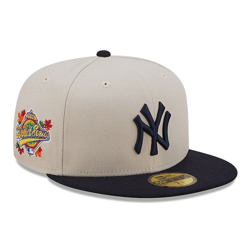 59fifty New Era New York Yankees Fall Classic Fitted Gorras Blancos | ZM9264170