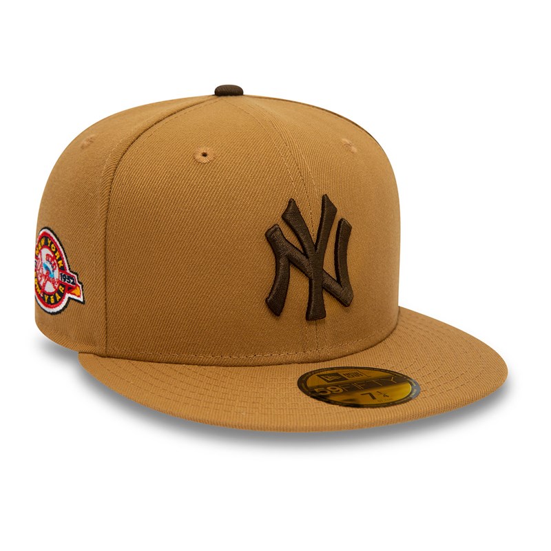 59fifty New Era New York Yankees Fall Colours Fitted Gorras Marrom | AY3470685