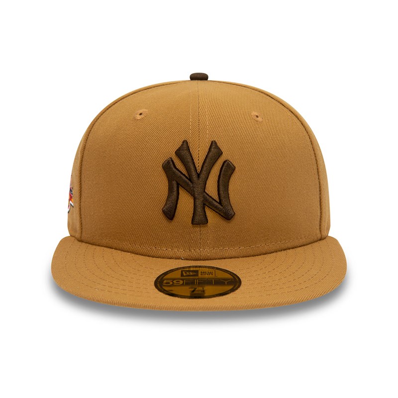 59fifty New Era New York Yankees Fall Colours Fitted Gorras Marrom | AY3470685