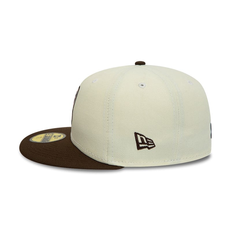 59fifty New Era New York Yankees Fitted Gorras Blancos | CK3840217