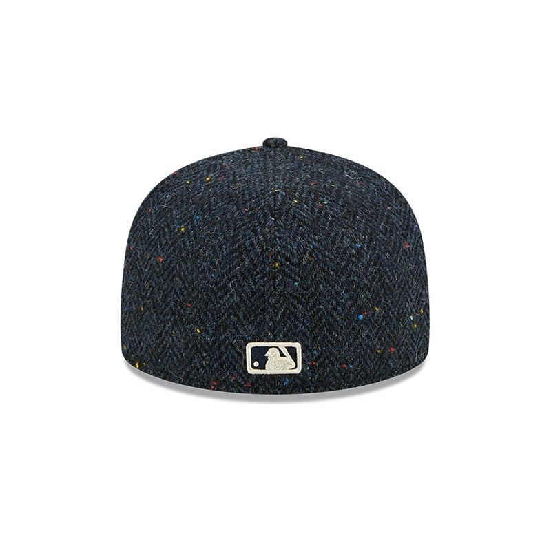 59fifty New Era New York Yankees Harris Tweed Fitted Gorras Azul Marino | DU1593740