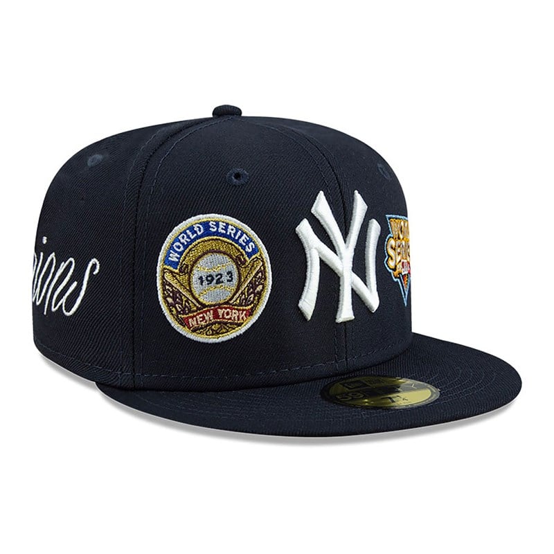 59fifty New Era New York Yankees Historic Champs Fitted Gorras Azules | NU1095637