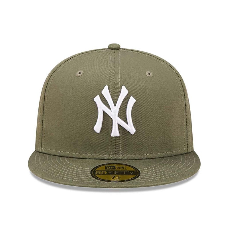 59fifty New Era New York Yankees League Essential Fitted Gorras Verdes | DK6937520