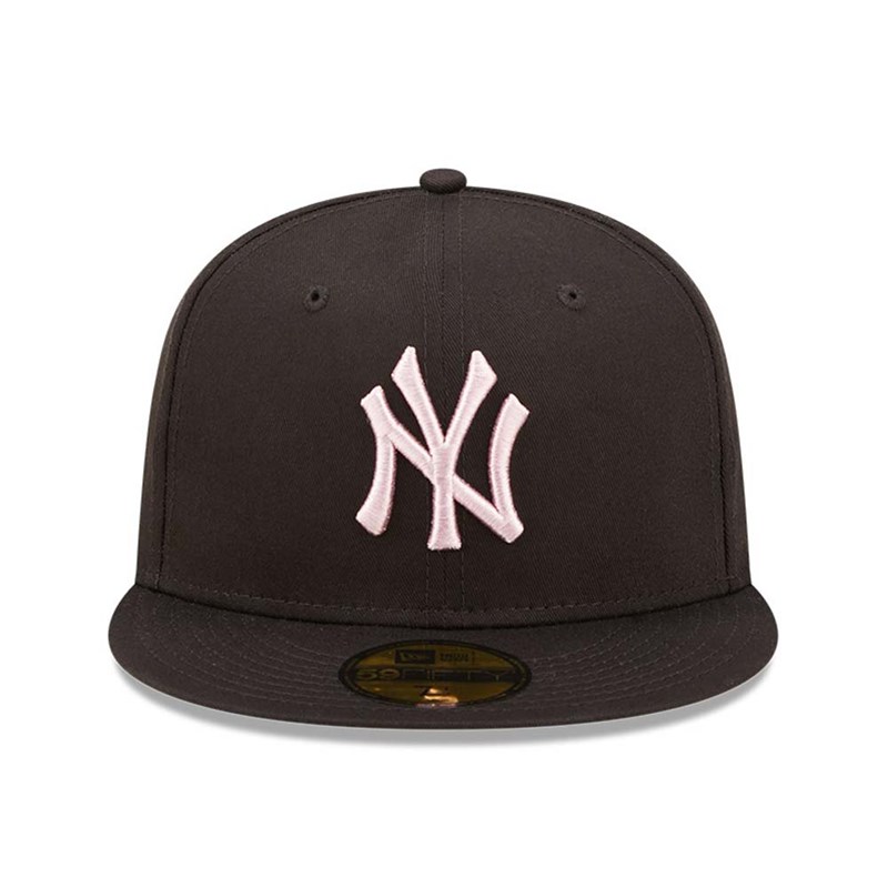 59fifty New Era New York Yankees League Essential Fitted Gorras Negros | LD0413275