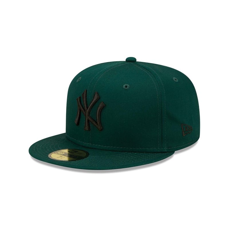 59fifty New Era New York Yankees League Essentials Fitted Gorras Verdes | TH4029318