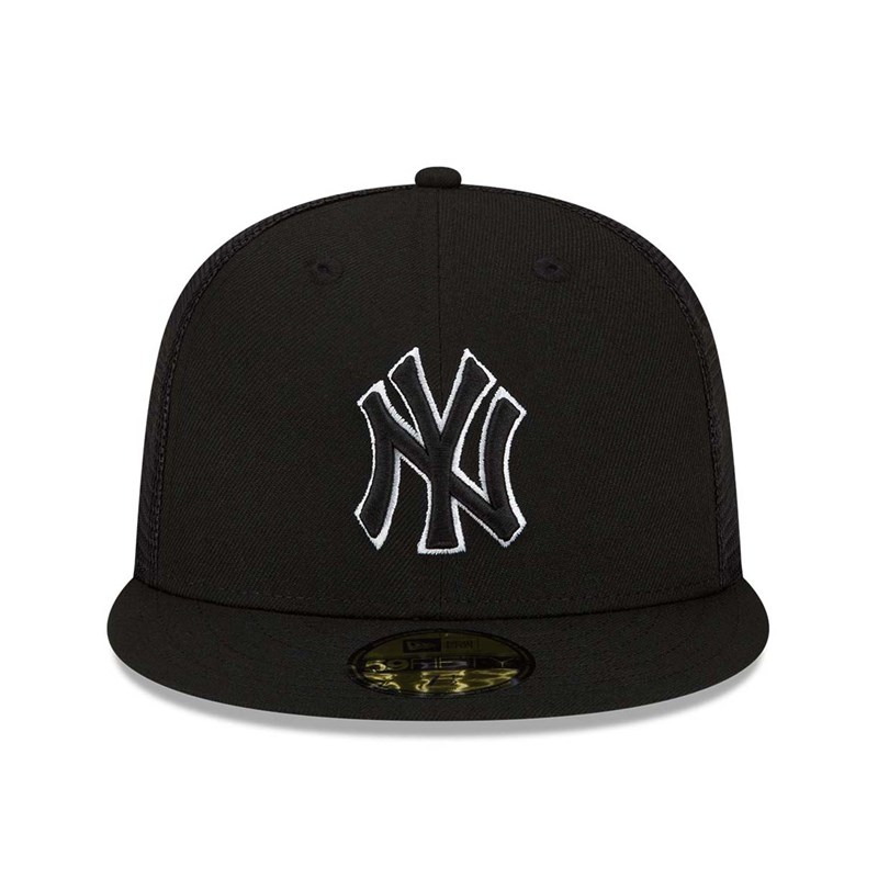 59fifty New Era New York Yankees MLB Batting Practice Fitted Gorras Negros | JP5048931