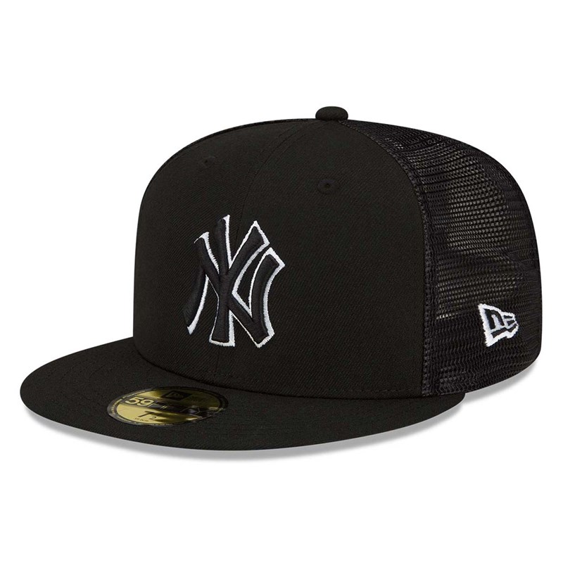 59fifty New Era New York Yankees MLB Batting Practice Fitted Gorras Negros | JP5048931