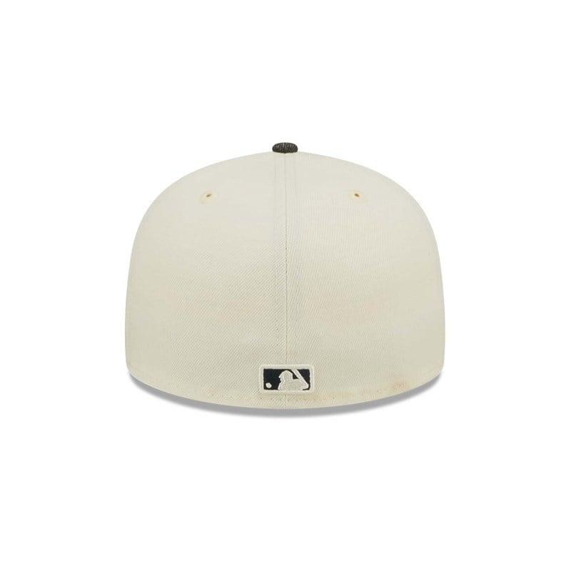 59fifty New Era New York Yankees MLB Chrome Fitted Gorras Blancos | ML8795120