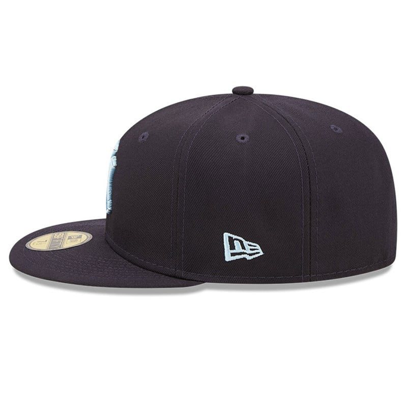 59fifty New Era New York Yankees MLB Cloud Fitted Gorras Azules | RQ0839175