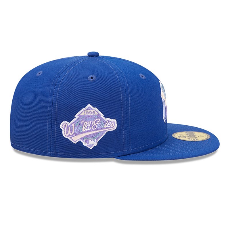 59fifty New Era New York Yankees MLB Nightbreak Team Fitted Gorras Azules | CM4978126