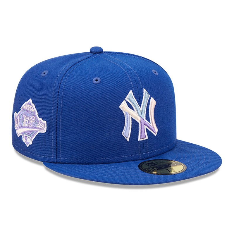 59fifty New Era New York Yankees MLB Nightbreak Team Fitted Gorras Azules | CM4978126