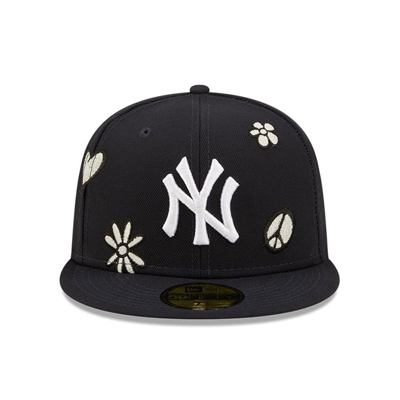 59fifty New Era New York Yankees MLB Sunlight Pop Gorras Azules | QW7396185