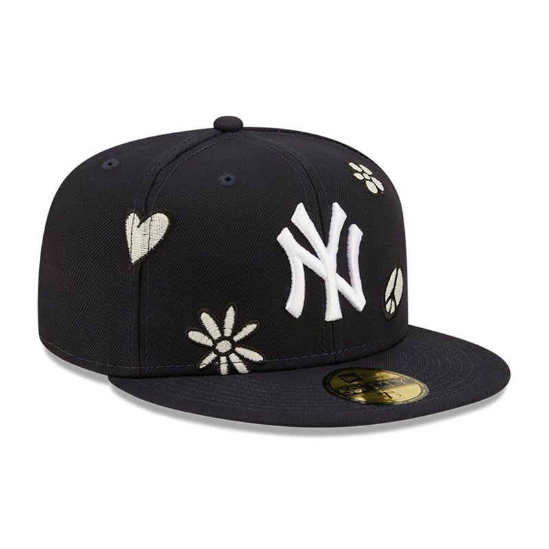 59fifty New Era New York Yankees MLB Sunlight Pop Gorras Azules | QW7396185