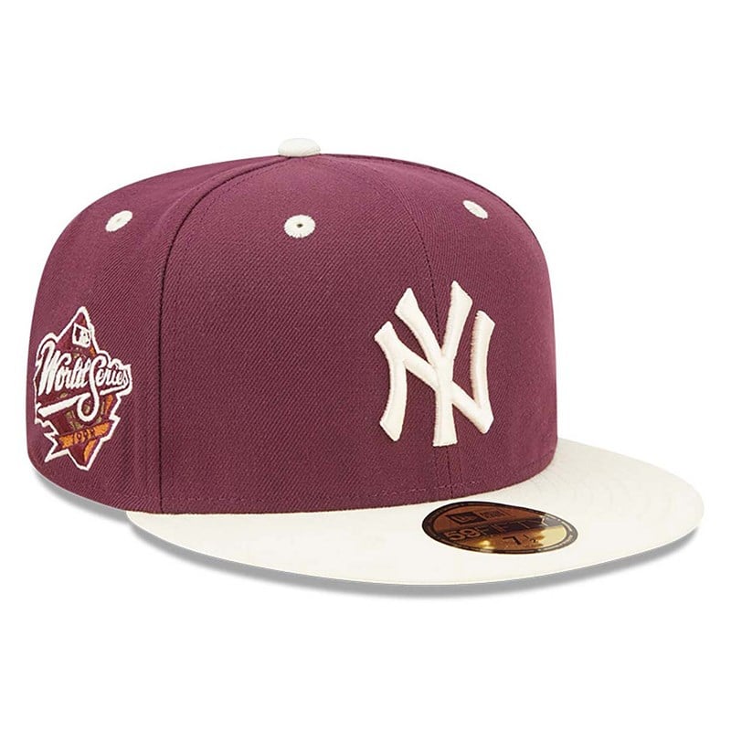 59fifty New Era New York Yankees MLB World Series Trail Mix Fitted Gorras Rojos | NL8197264