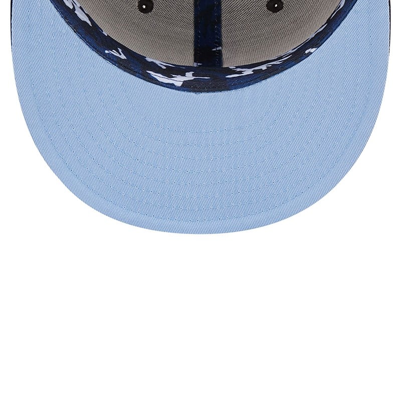 59fifty New Era New York Yankees Monocamo Fitted Gorras Azules | FN0738241