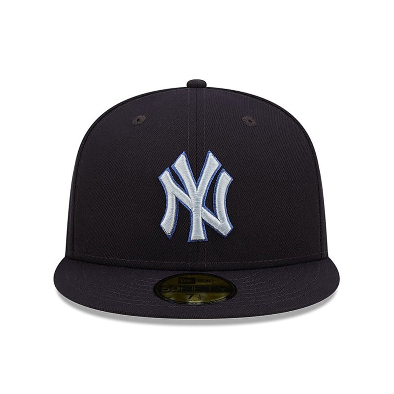 59fifty New Era New York Yankees Monocamo Fitted Gorras Azules | FN0738241