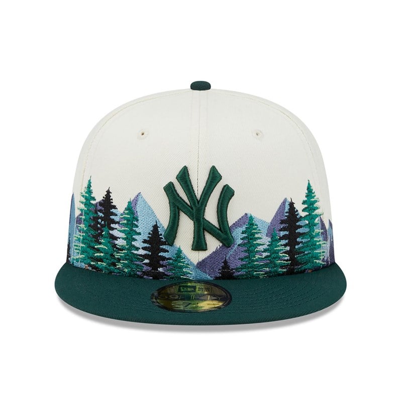 59fifty New Era New York Yankees Outdoor Fitted Blancos | EQ7028351