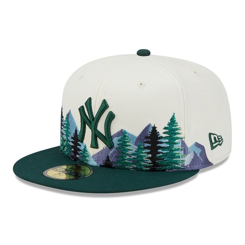 59fifty New Era New York Yankees Outdoor Fitted Blancos | EQ7028351