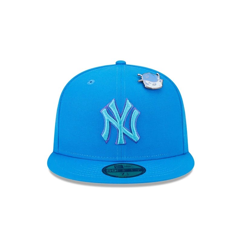 59fifty New Era New York Yankees Outer Space Fitted Gorras Azules | EF4218930