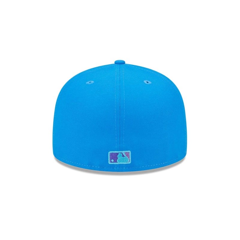 59fifty New Era New York Yankees Outer Space Fitted Gorras Azules | EF4218930