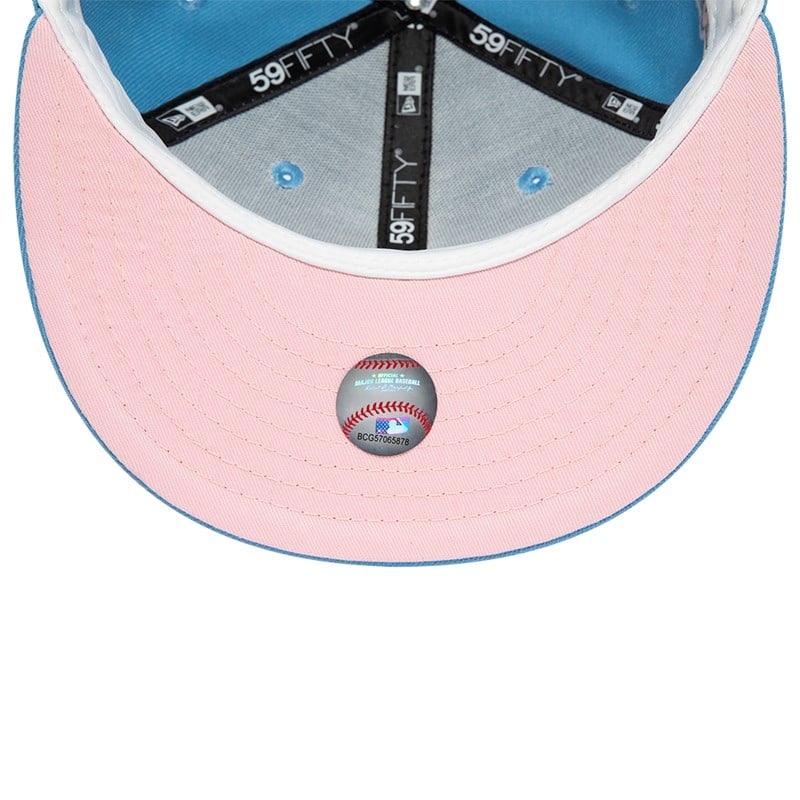 59fifty New Era New York Yankees Pastel Fitted Gorras Azules | TU8579134