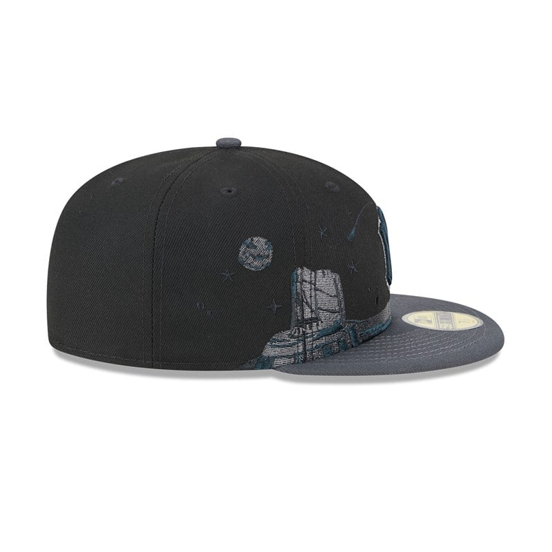 59fifty New Era New York Yankees Planetary Fitted Gorras Negros | KF4680721