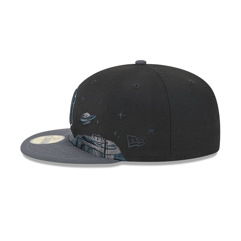 59fifty New Era New York Yankees Planetary Fitted Gorras Negros | KF4680721