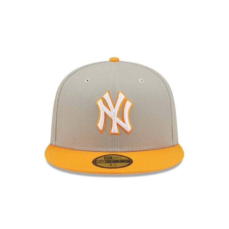 59fifty New Era New York Yankees Soda Fitted Gorras Grises | FP3852067