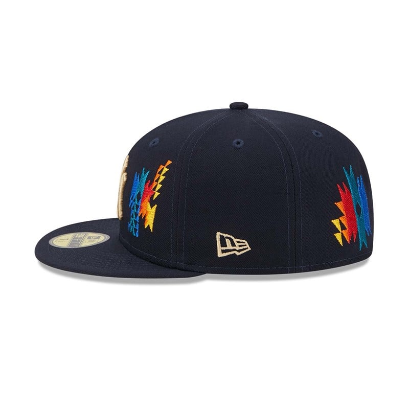 59fifty New Era New York Yankees Southwestern Fitted Gorras Azules | SK9730145