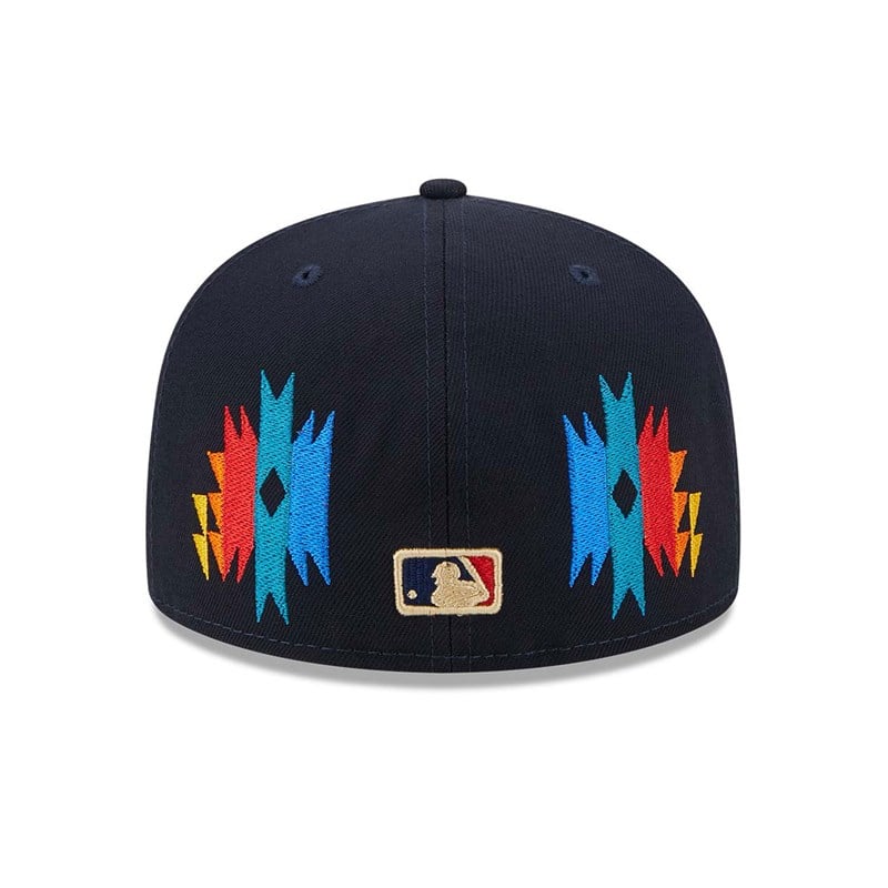 59fifty New Era New York Yankees Southwestern Fitted Gorras Azules | SK9730145