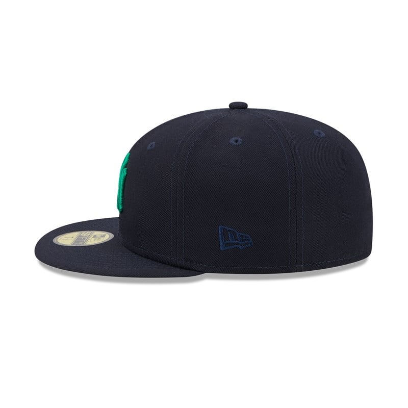 59fifty New Era New York Yankees State Tartan Fitted Gorras Azules | ZW4058976