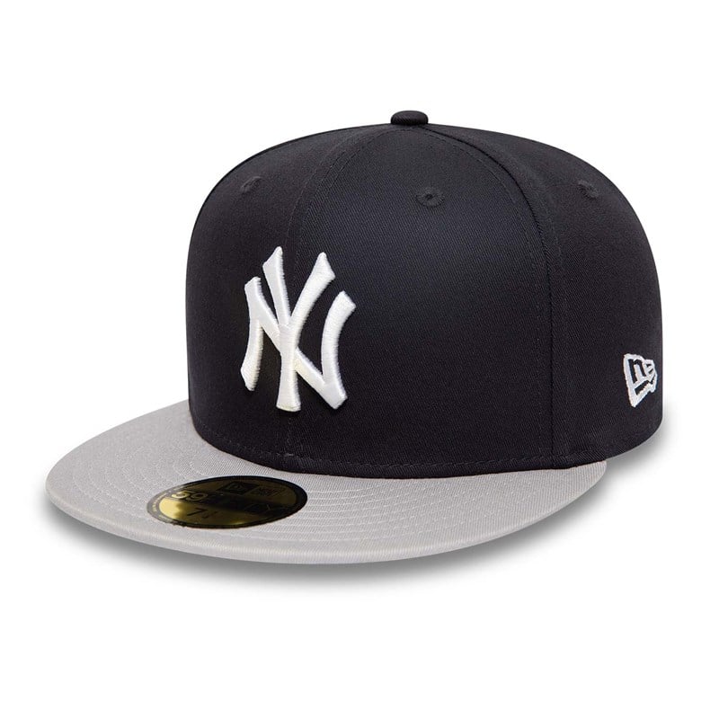 59fifty New Era New York Yankees Team City Patch Fitted Gorras Azules | VZ4067138