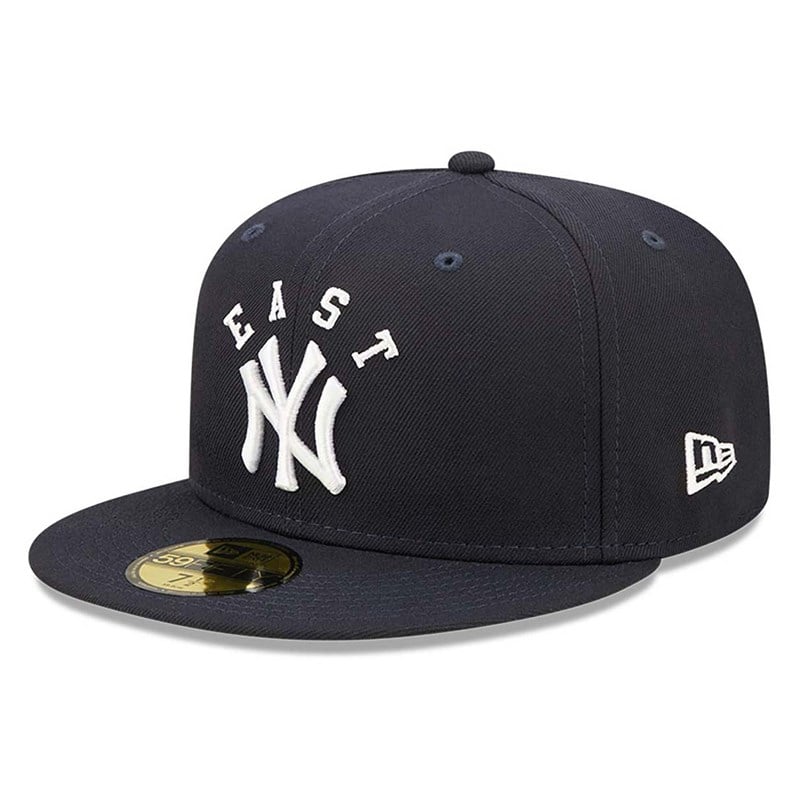 59fifty New Era New York Yankees Team League Fitted Gorras Azules | ZQ0394168