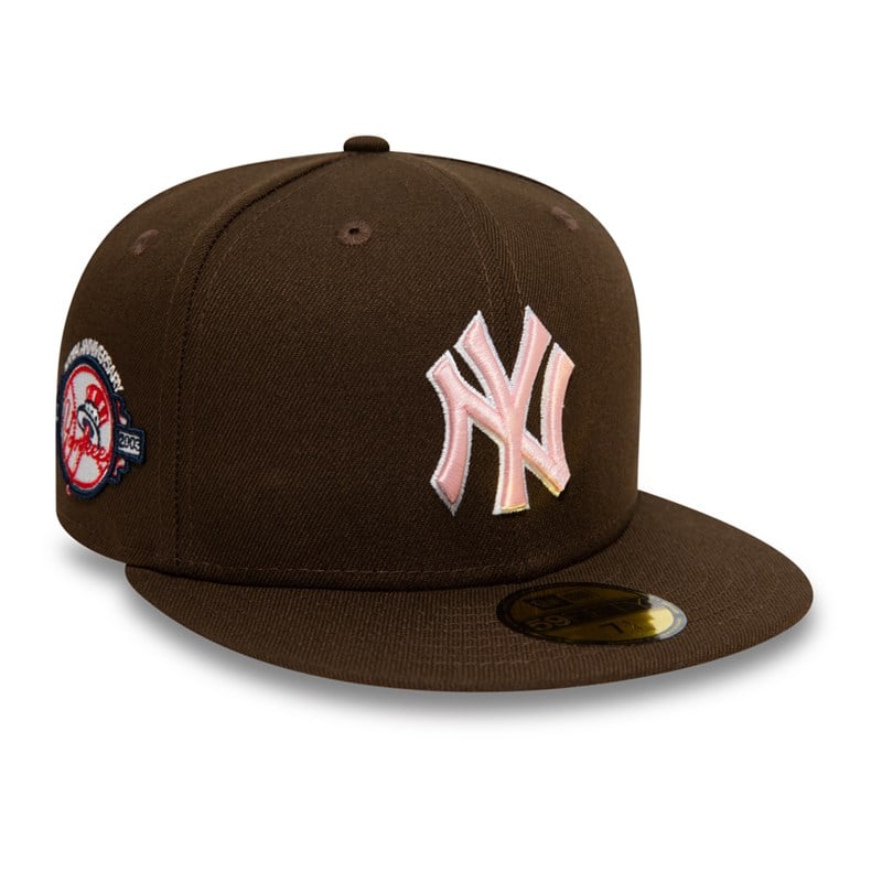 59fifty New Era New York Yankees Walnut And Gorras Marrom | RC6375908